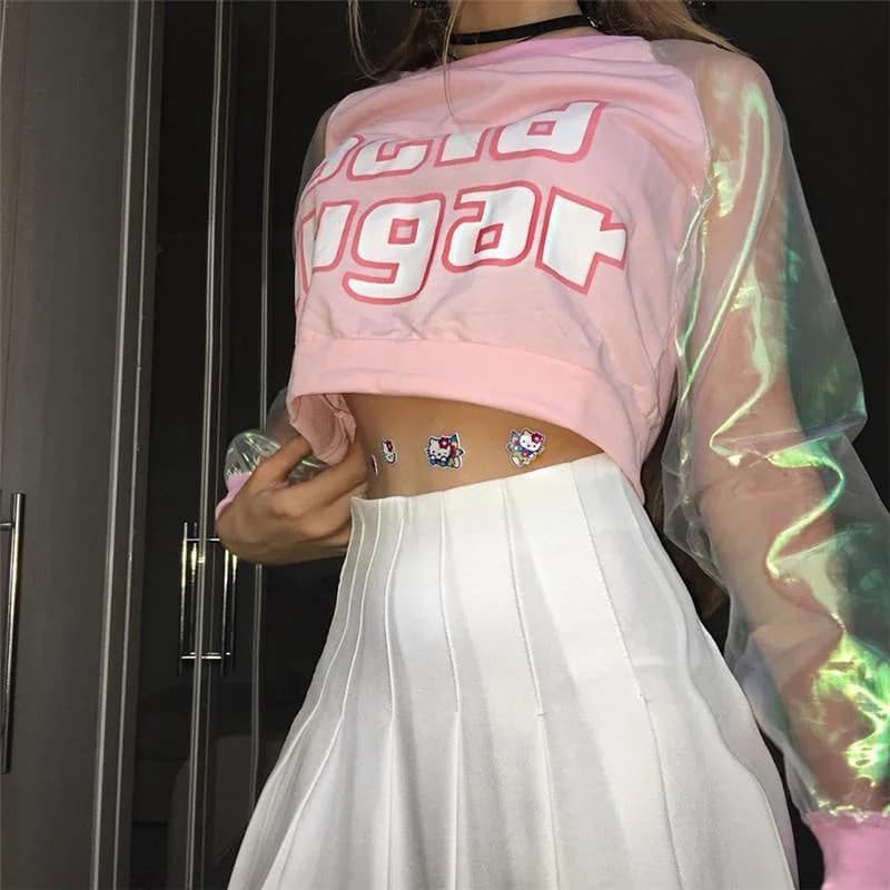 Acid Sugar Crop Top — view 2 Acid Sugar Crop Top — view 2