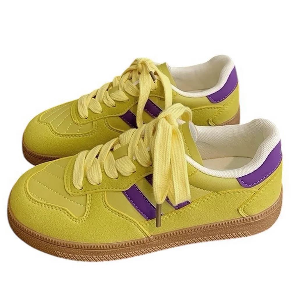 Saturday School Sneakers in Yellow — view 1 Saturday School Sneakers in Yellow — view 1