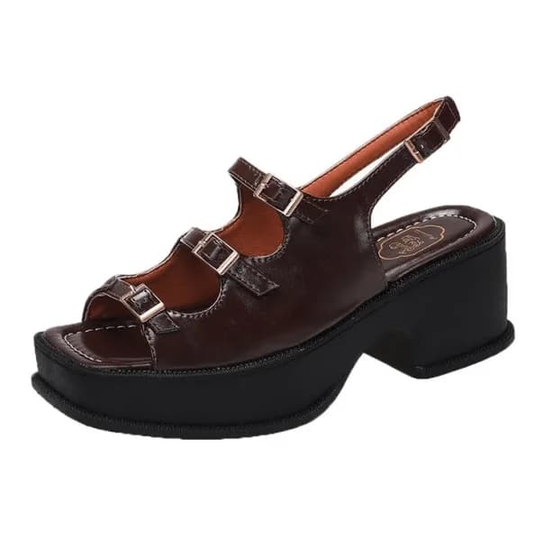 Vintage Platform Sandals — view 2 Vintage Platform Sandals — view 2