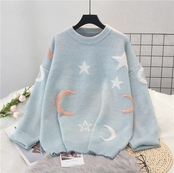 Pastel Sky Sweater — view 3 Pastel Sky Sweater — view 3