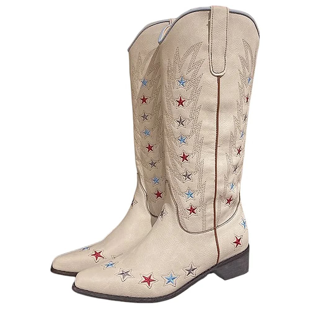 Y2K Western Star Boots — view 1 Y2K Western Star Boots — view 1