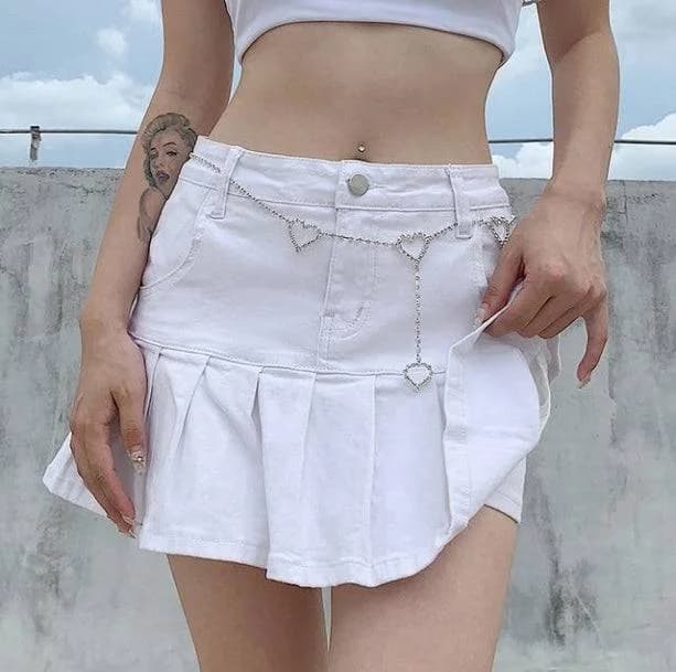 Coquette Denim Skirt — view 1 Coquette Denim Skirt — view 1