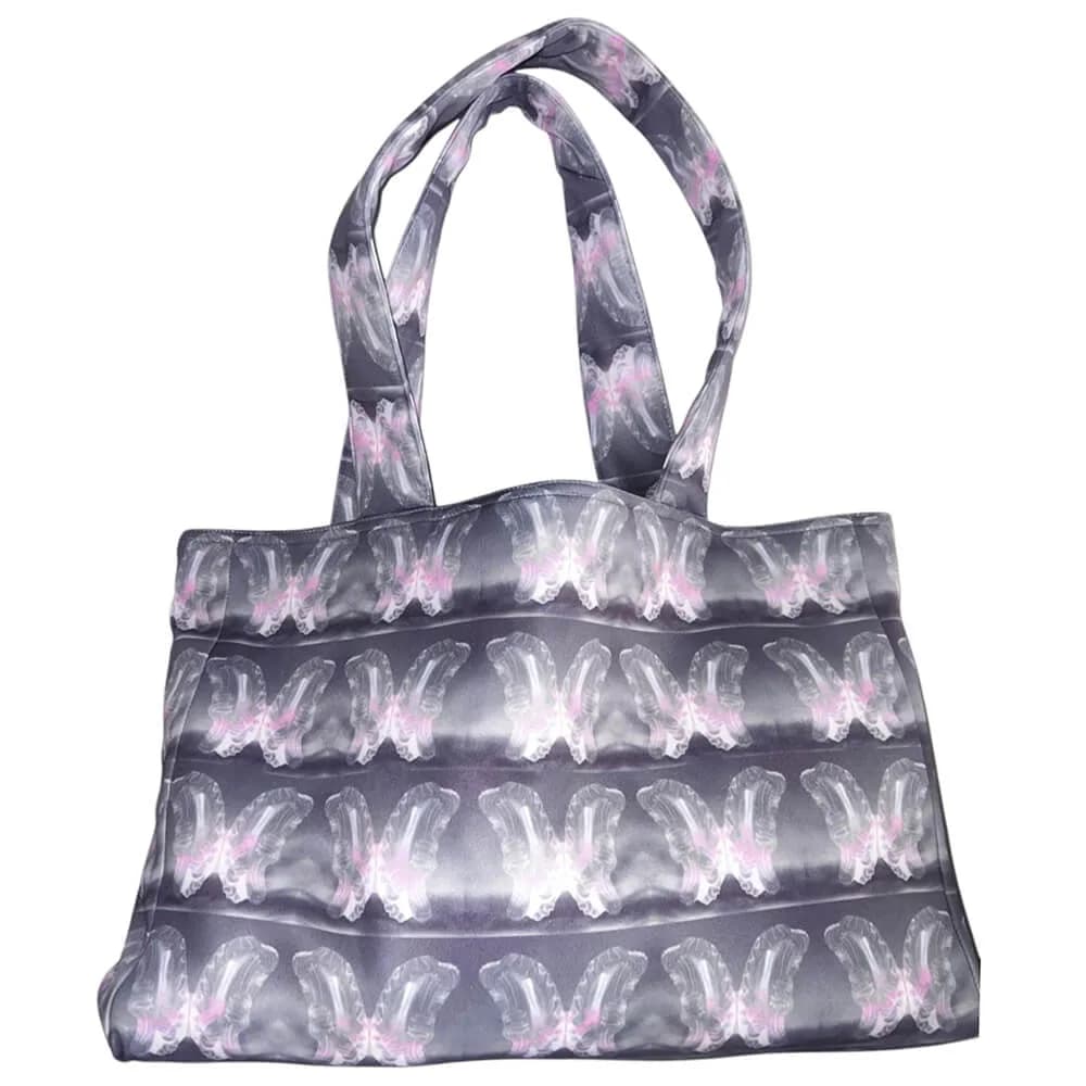 Aesthetic Butterfly Print Tote Bag — view 1 Aesthetic Butterfly Print Tote Bag — view 1