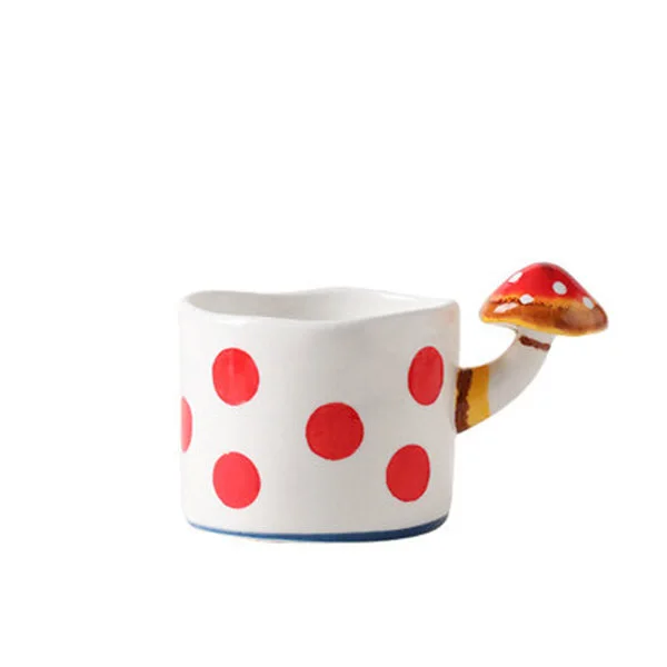 Mushroom Ceramic Mug — view 2 Mushroom Ceramic Mug — view 2