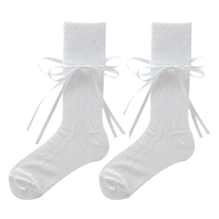 Coquette Socks With Bows — view 2 Coquette Socks With Bows — view 2
