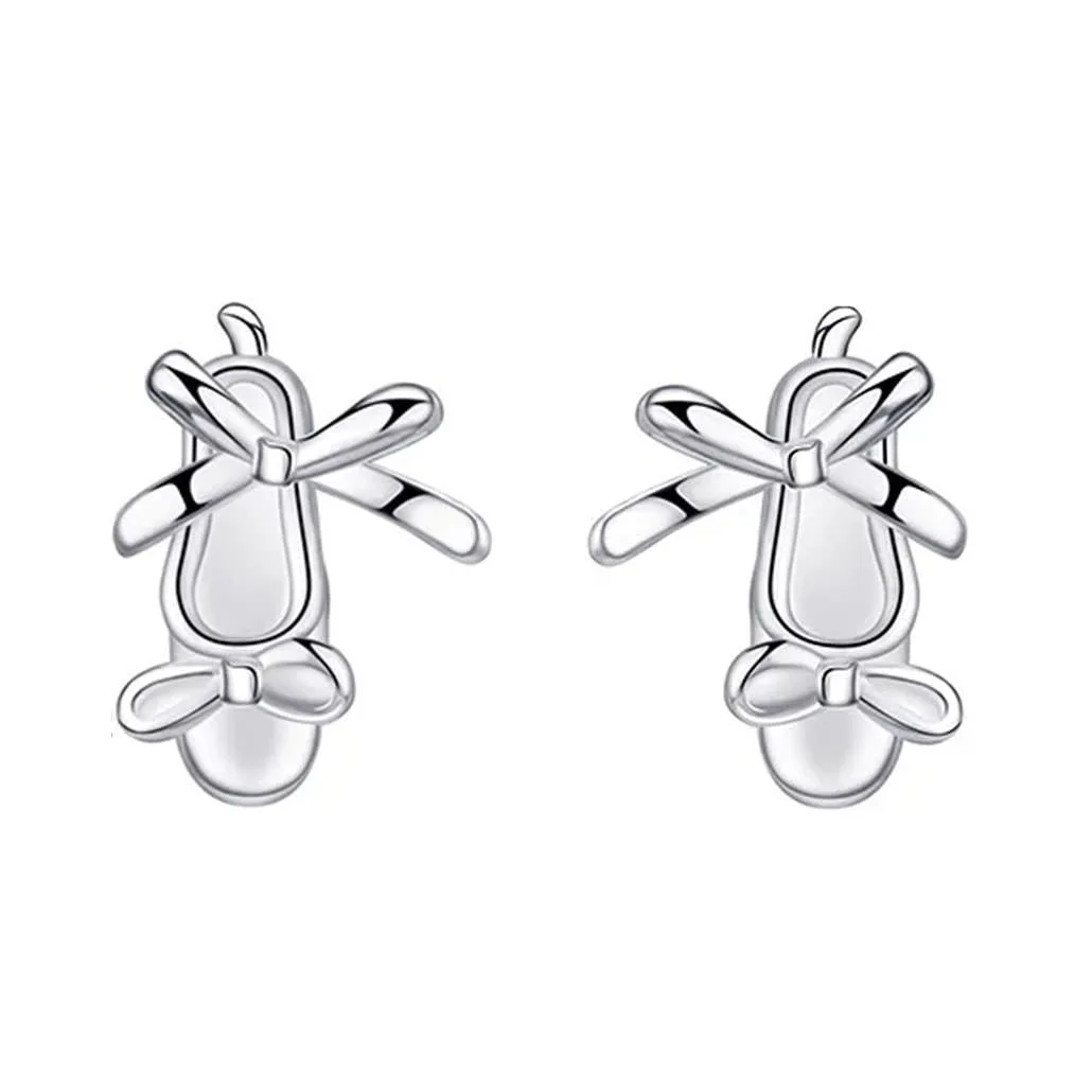Balletcore Aesthetic Stud Earrings — view 1 Balletcore Aesthetic Stud Earrings — view 1