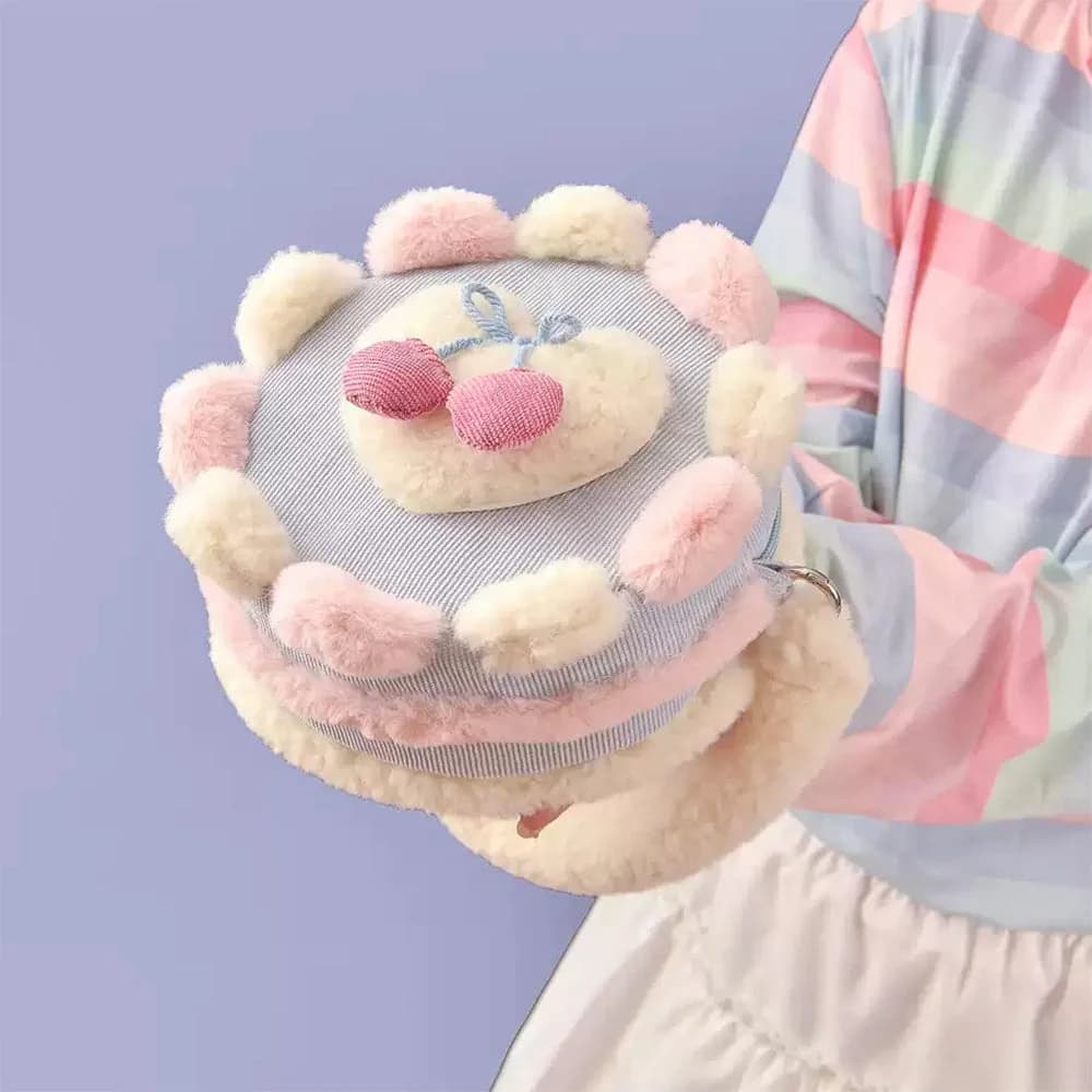 Cherry Cake Fluffy Handbag — view 2 Cherry Cake Fluffy Handbag — view 2
