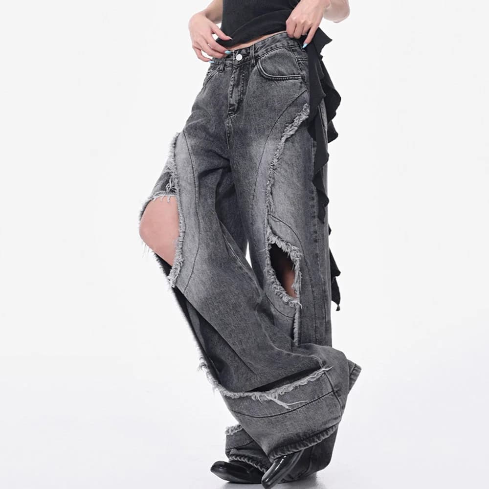 Paparazzi Ripped Jeans — view 2 Paparazzi Ripped Jeans — view 2
