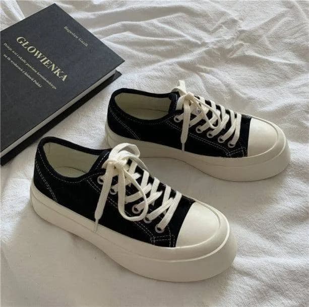 Aesthetic Platform Sneakers — view 2 Aesthetic Platform Sneakers — view 2