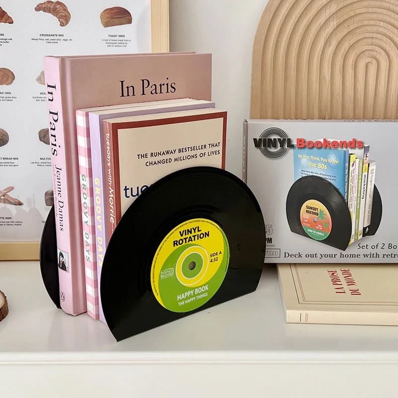 Vinyl Record Book Stand — view 2 Vinyl Record Book Stand — view 2