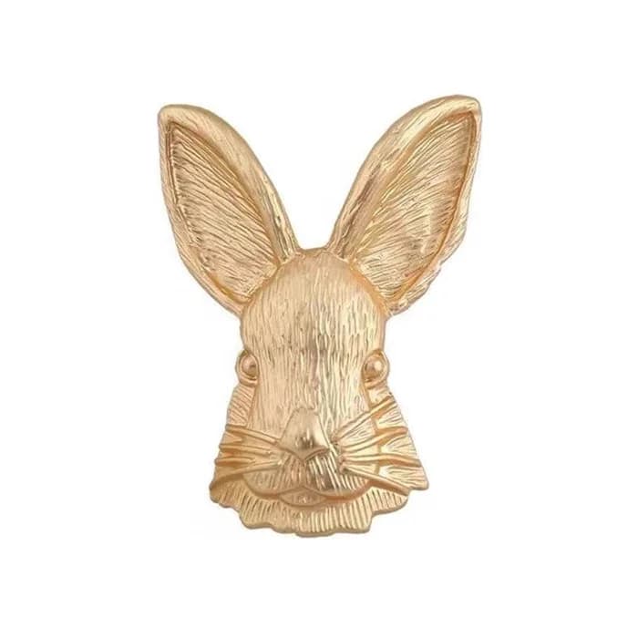 Vintage Aesthetic Rabbit Brooch — view 1 Vintage Aesthetic Rabbit Brooch — view 1