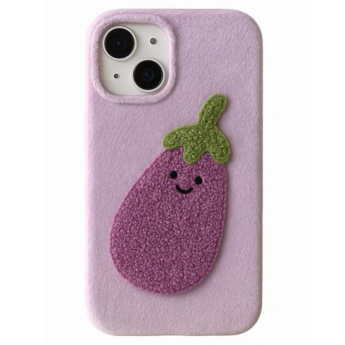 Fuzzy Aubergine iPhone Case — view 1 Fuzzy Aubergine iPhone Case — view 1