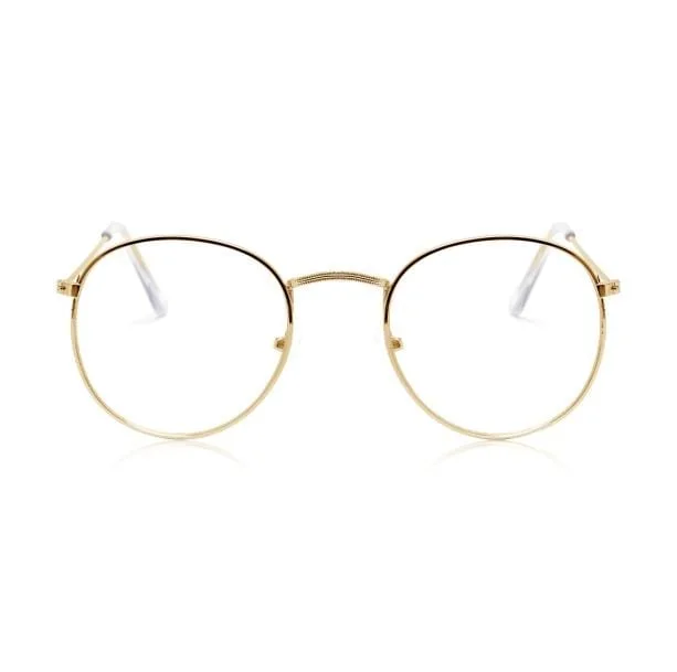 Aesthetic Clear Glasses — view 2 Aesthetic Clear Glasses — view 2