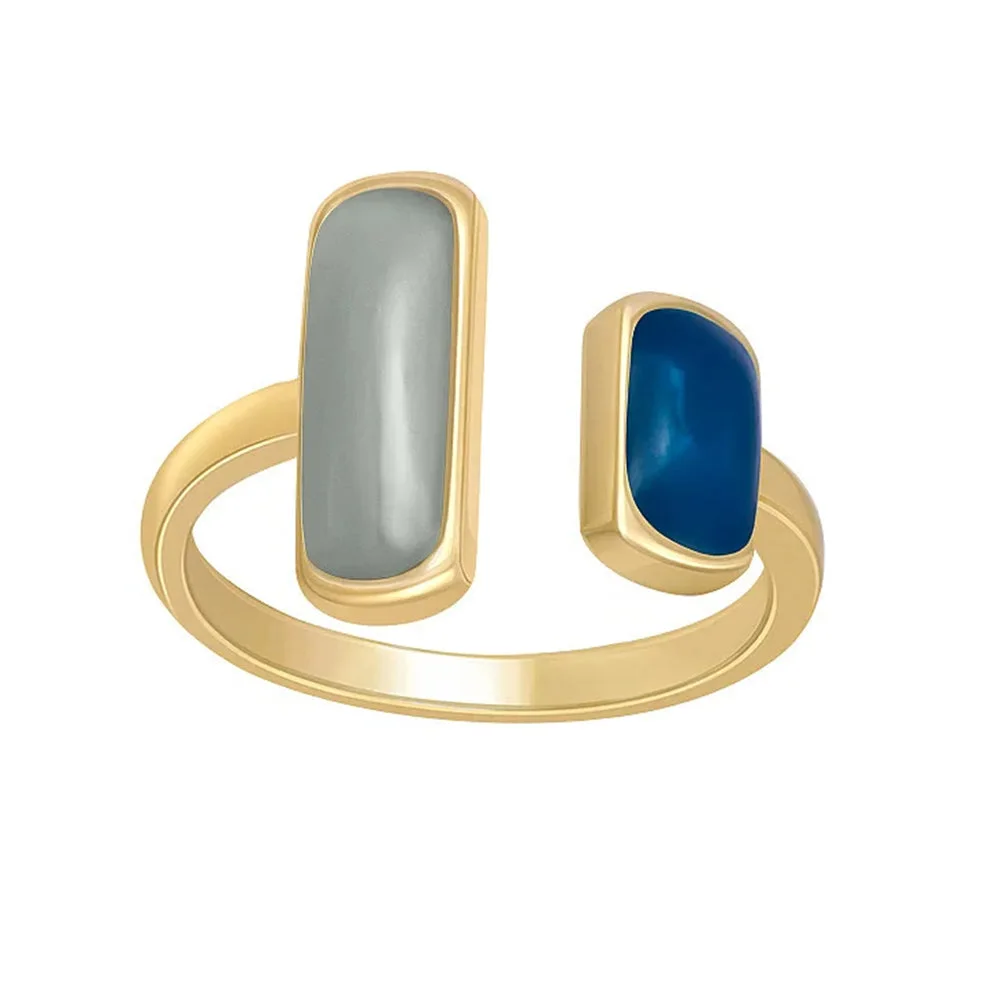 Double Stone Aesthetic Ring — view 1 Double Stone Aesthetic Ring — view 1