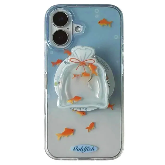 Goldfish Aesthetic iPhone Case — view 1 Goldfish Aesthetic iPhone Case — view 1