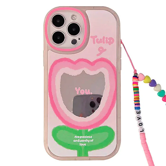 Tulip & You iPhone Case — view 1 Tulip & You iPhone Case — view 1