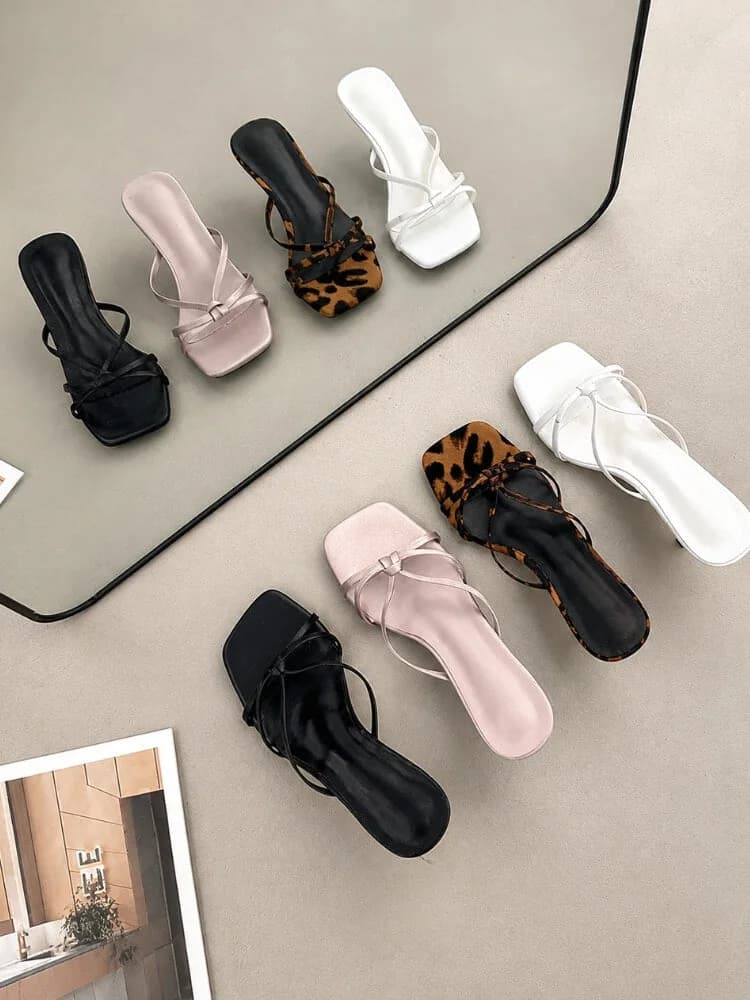 Square Toe Heels — view 2 Square Toe Heels — view 2