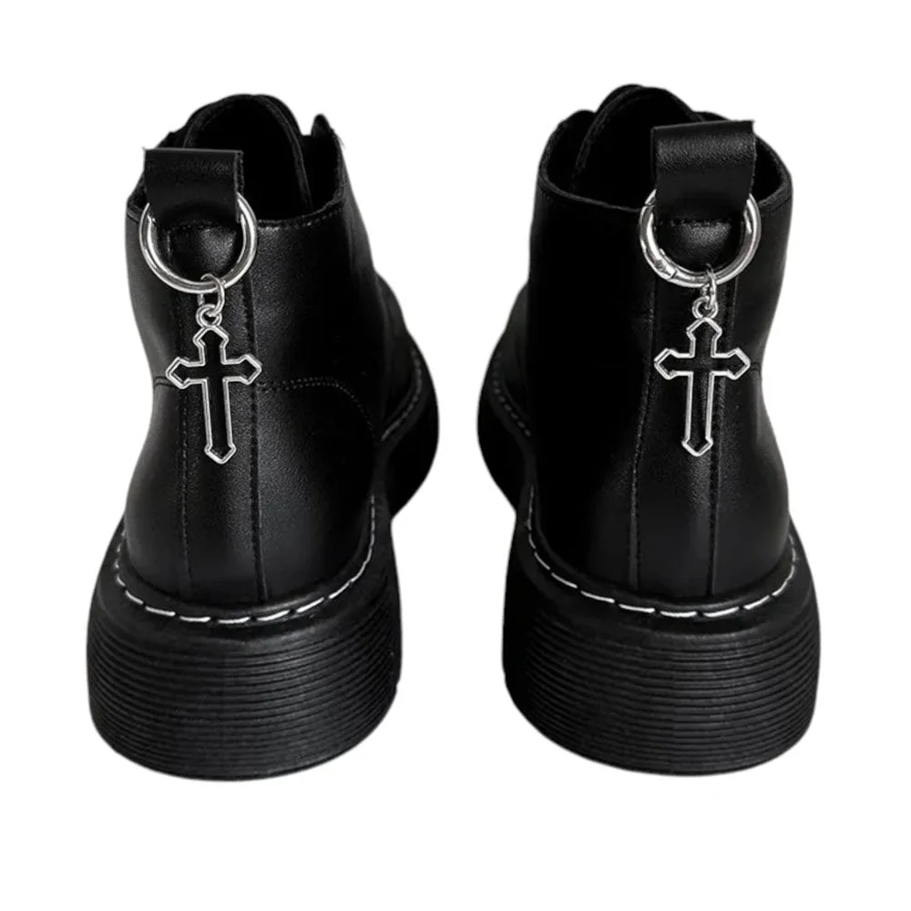 Cross Pendant Boot Charms — view 1 Cross Pendant Boot Charms — view 1