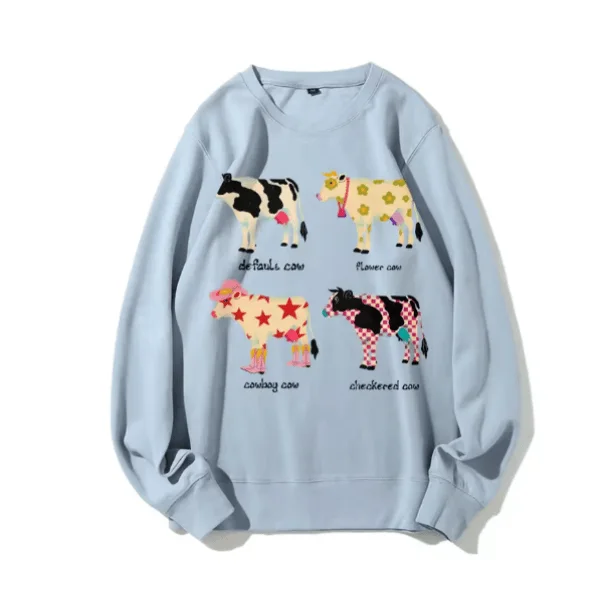 Aesthetic Cow Jumper — view 2 Aesthetic Cow Jumper — view 2