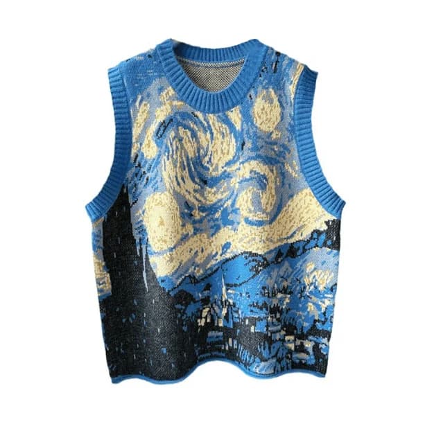 Van Goth Knitted Tank Top — view 1 Van Goth Knitted Tank Top — view 1