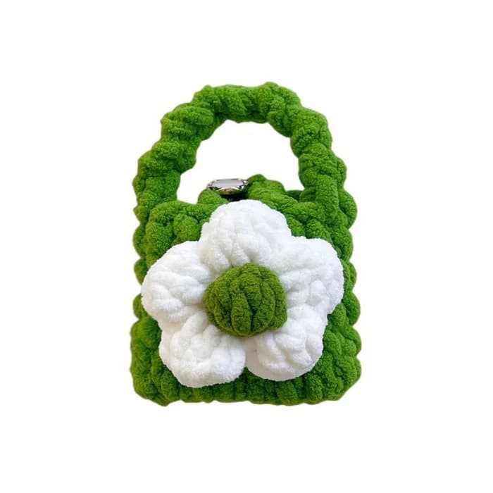 Flower Crochet AirPods Case — view 1 Flower Crochet AirPods Case — view 1