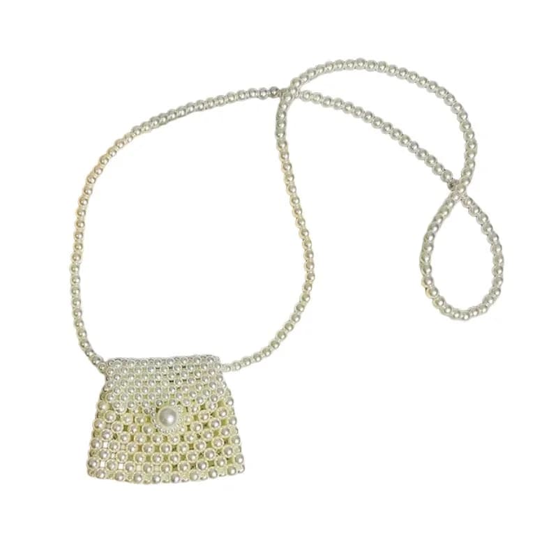 Mini Vintage Pearl Handbag — view 1 Mini Vintage Pearl Handbag — view 1