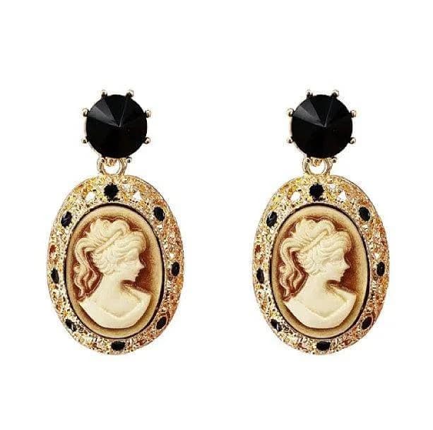 Vintage Queen Earrings — view 1 Vintage Queen Earrings — view 1