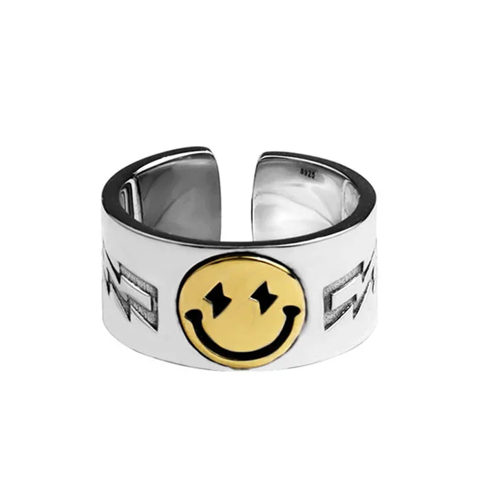 Smiley Face Ring — view 1 Smiley Face Ring — view 1