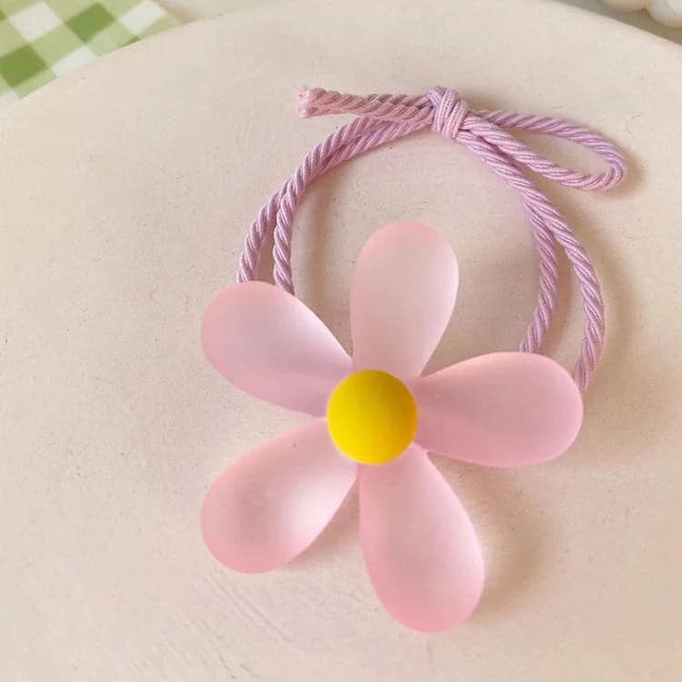 Danish Pastel Flower Hair Tie Set — view 2 Danish Pastel Flower Hair Tie Set — view 2