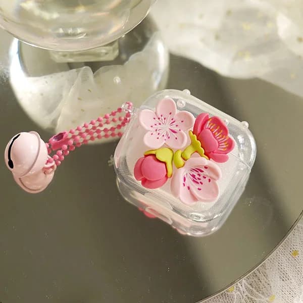 Fairy Pink AirPods Case — view 1 Fairy Pink AirPods Case — view 1