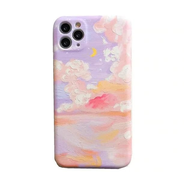 Pastel Clouds IPhone Case — view 1 Pastel Clouds IPhone Case — view 1