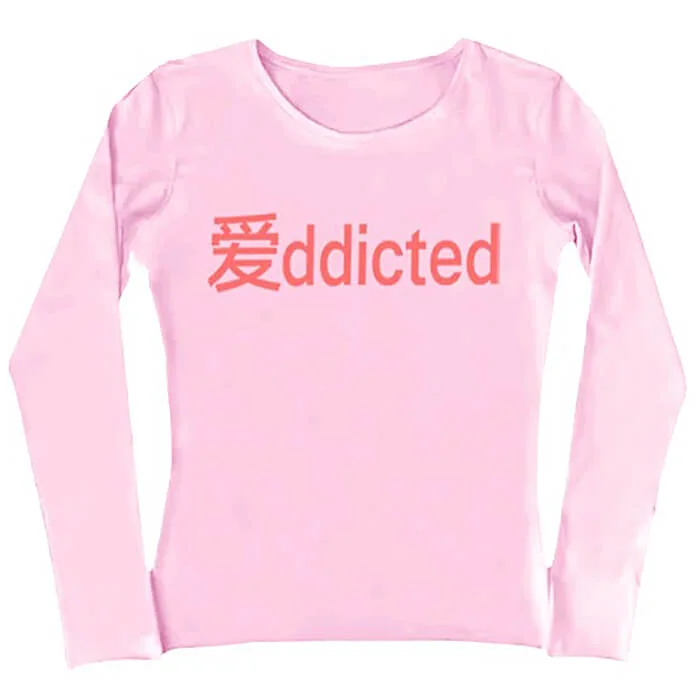 Y2K Addicted Long Sleeve Top — view 2 Y2K Addicted Long Sleeve Top — view 2