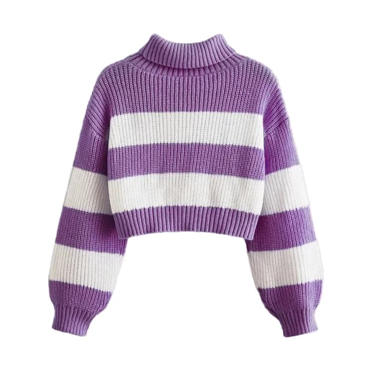 Moonlight Cropped Sweater — view 2 Moonlight Cropped Sweater — view 2
