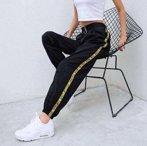 Black Baggy Pants — view 2 Black Baggy Pants — view 2