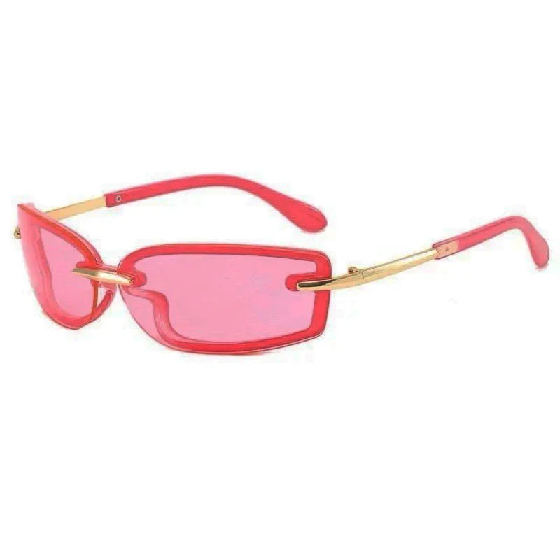 Run Your Game Rimless Sunglasses — view 1 Run Your Game Rimless Sunglasses — view 1