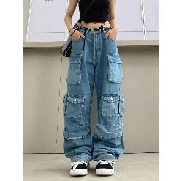Multi-Pocket Aesthetic Pants — view 2 Multi-Pocket Aesthetic Pants — view 2