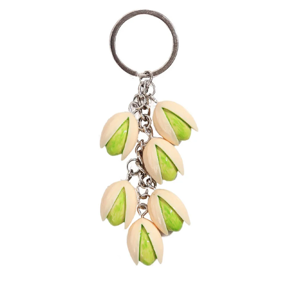 Pistachio Bag Charm Keychain — view 1 Pistachio Bag Charm Keychain — view 1
