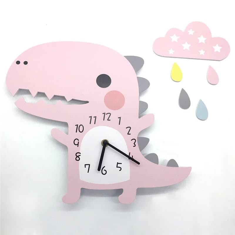 Dinosaur Clock — view 1 Dinosaur Clock — view 1