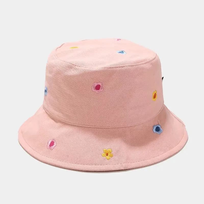 Cute Summer Daisies Bucket Hat — view 2 Cute Summer Daisies Bucket Hat — view 2