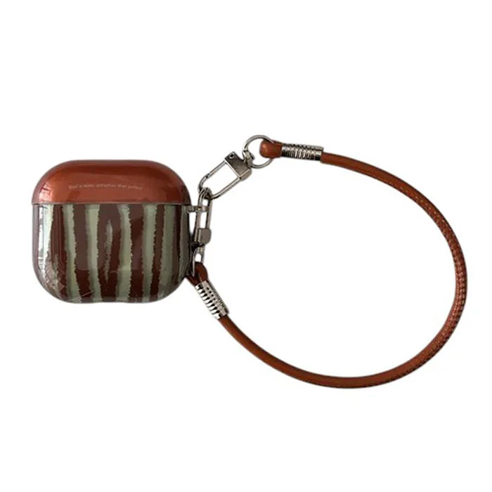 Wild Thing Striped AirPods Case — view 1 Wild Thing Striped AirPods Case — view 1