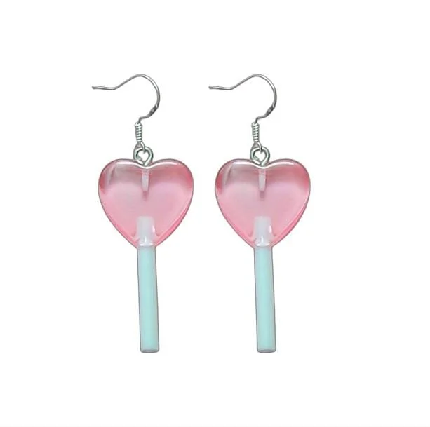 Kawaii Lollipop Earrings — view 1 Kawaii Lollipop Earrings — view 1