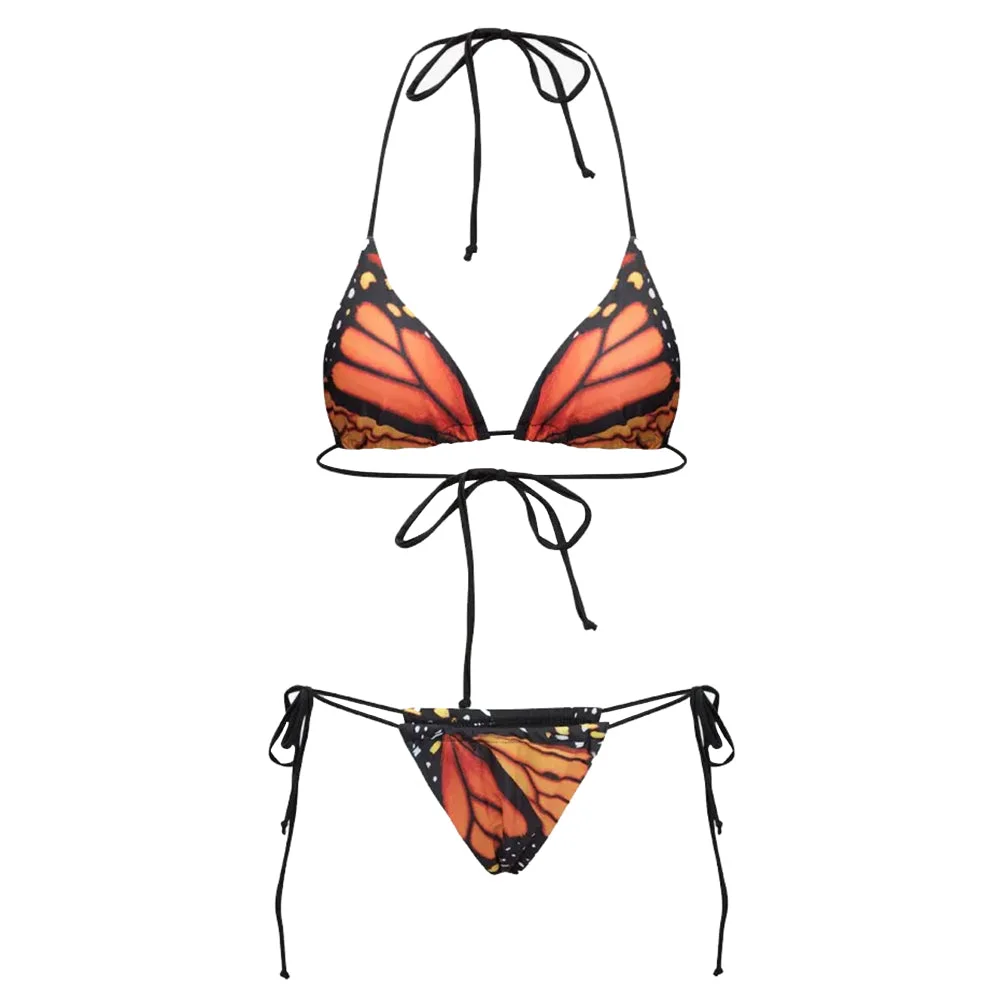 Butterfly Print Bikini Set — view 1 Butterfly Print Bikini Set — view 1