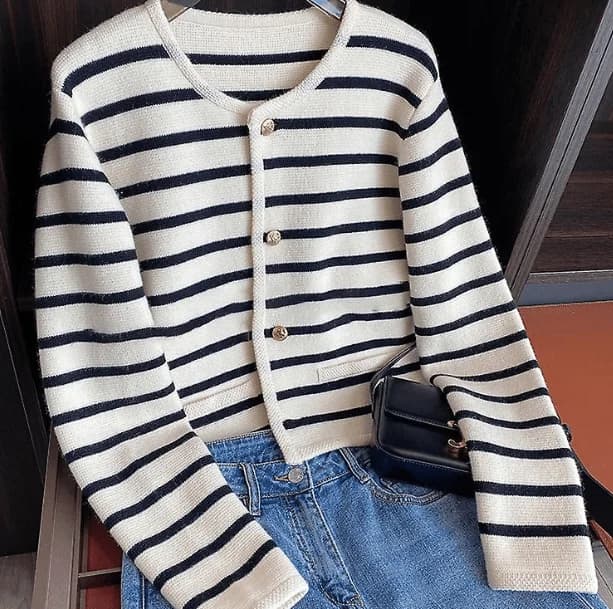 Nautical Sweater — view 3 Nautical Sweater — view 3