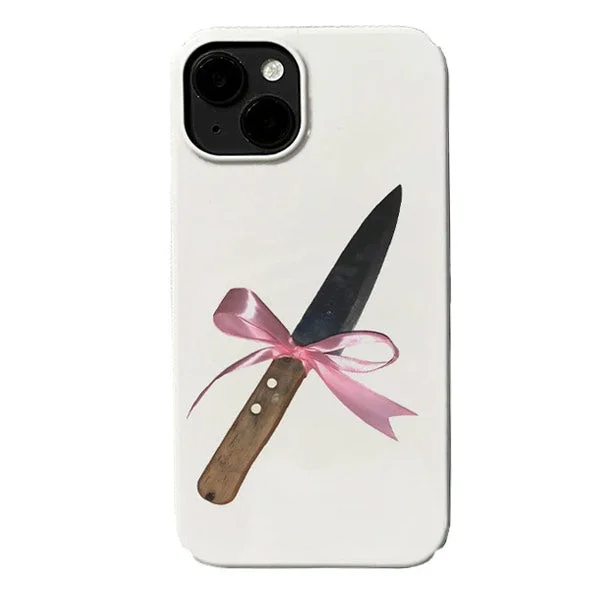 Bowknot Knife iPhone Case — view 1 Bowknot Knife iPhone Case — view 1