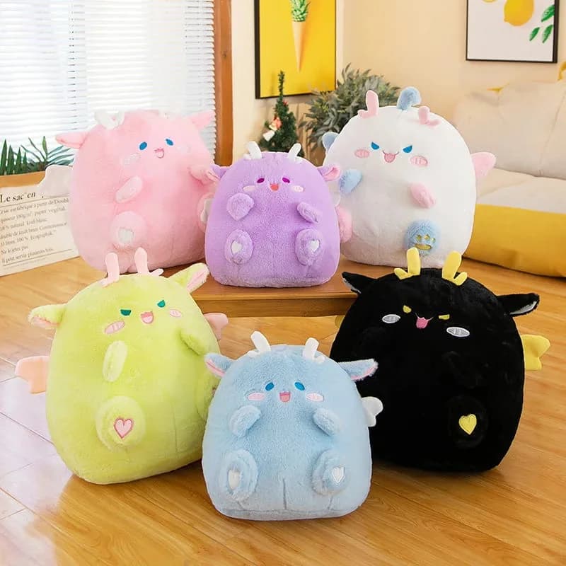 Kawaii Winged Dragon Plushie — view 2 Kawaii Winged Dragon Plushie — view 2