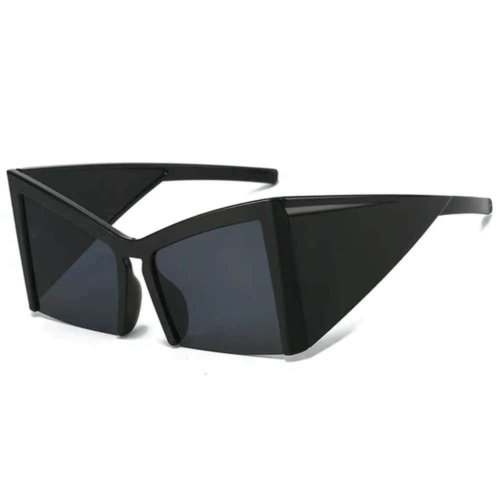 Hashtag Drama Oversized Sunglasses — view 2 Hashtag Drama Oversized Sunglasses — view 2