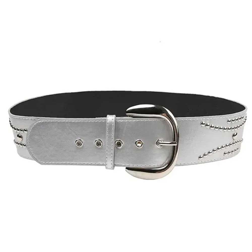 Rock The Scene Metal Rivet Belt — view 1 Rock The Scene Metal Rivet Belt — view 1
