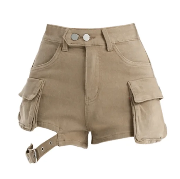 Aesthetic Flap Pocket Shorts — view 1 Aesthetic Flap Pocket Shorts — view 1