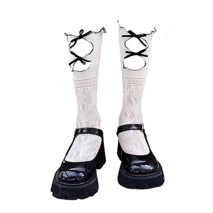 French Girl Ruffle Socks — view 1 French Girl Ruffle Socks — view 1