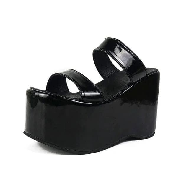 Aesthetic Platform Sandals — view 2 Aesthetic Platform Sandals — view 2